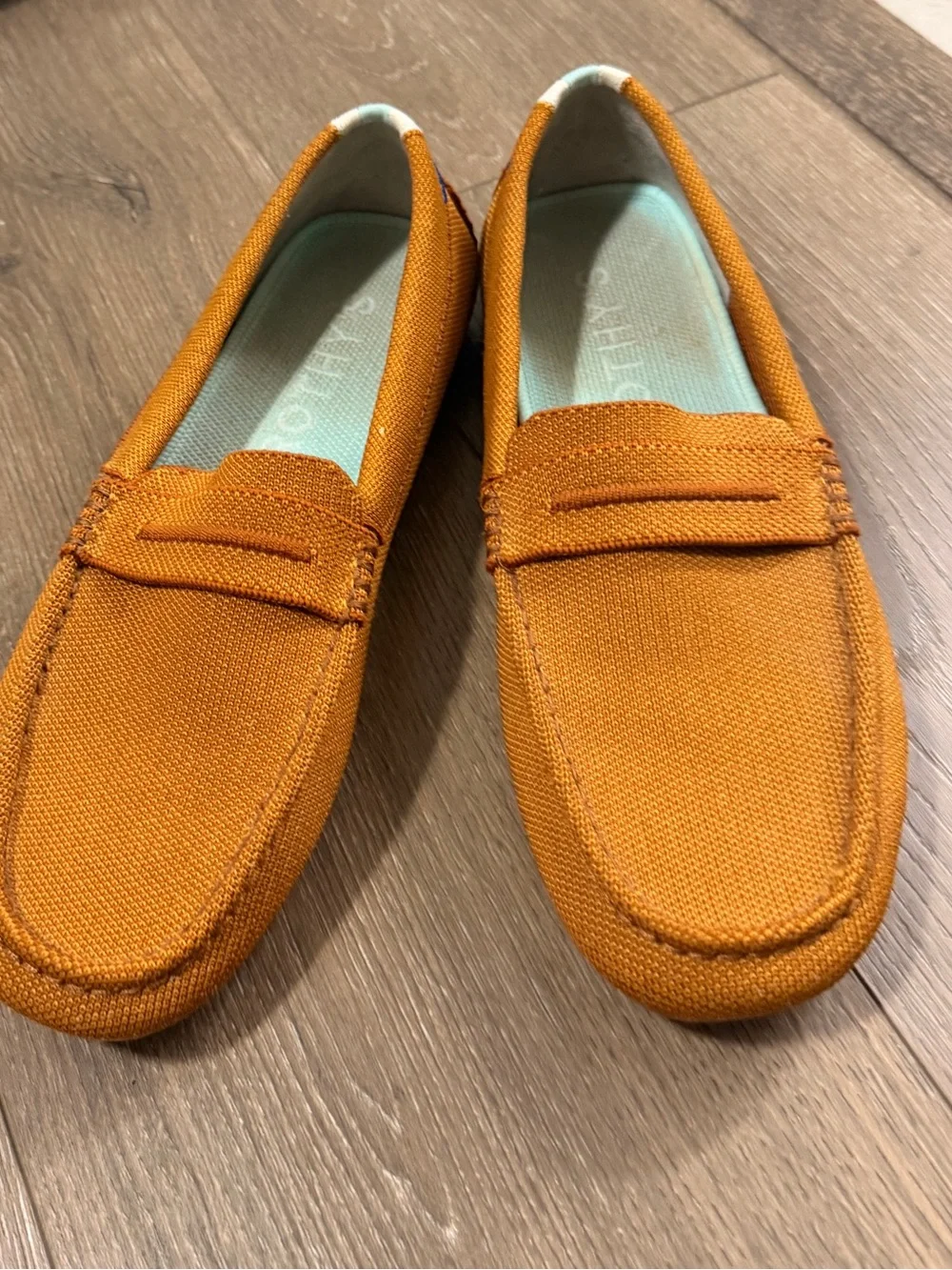 Rothy’s The Driver Loafers – Rust/Cognac – Women’s Size 10